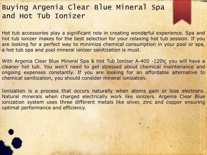 buying argenia clear blue mineral