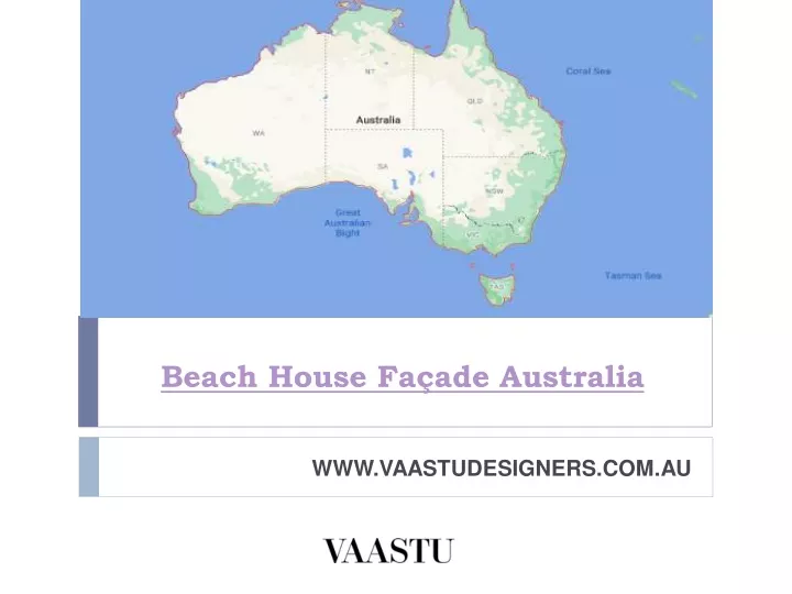 beach house fa ade australia