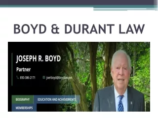 boyd durant law