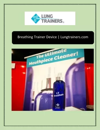 Breathing Trainers | Lungtrainers.com