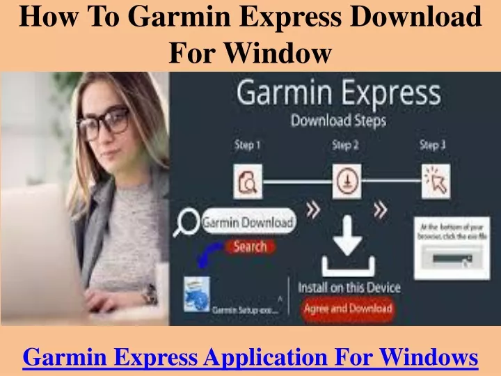how to garmin express download for window
