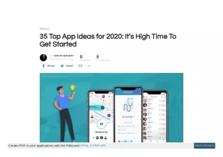 mobile mobile 35 top app ideas for 2020 it s high