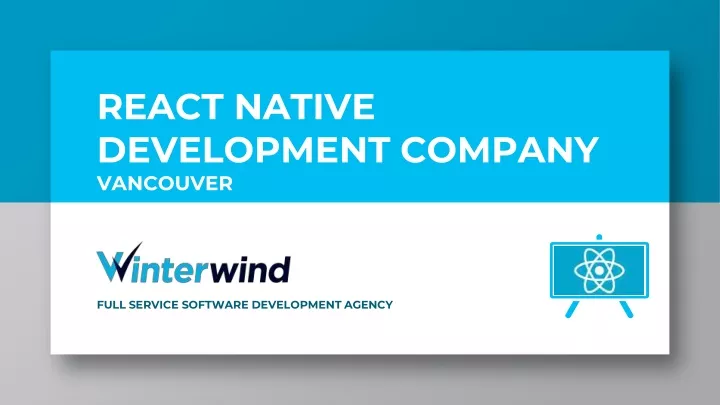react native development company vancouver