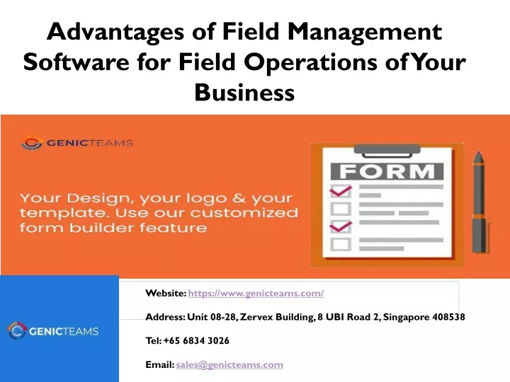 advantages of field management software for field