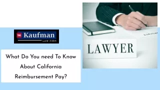 what do you need to know about california