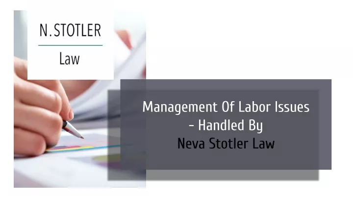 management of labor issues handled by neva