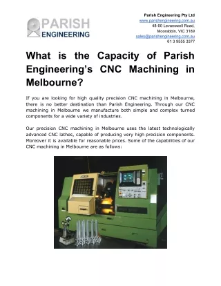 parish engineering pty ltd www parishengineering