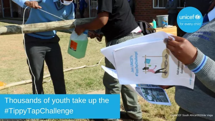 thousands of youth take up the tippytapchallenge