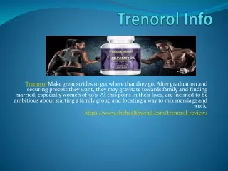 Trenorol - Increases Gym Performance