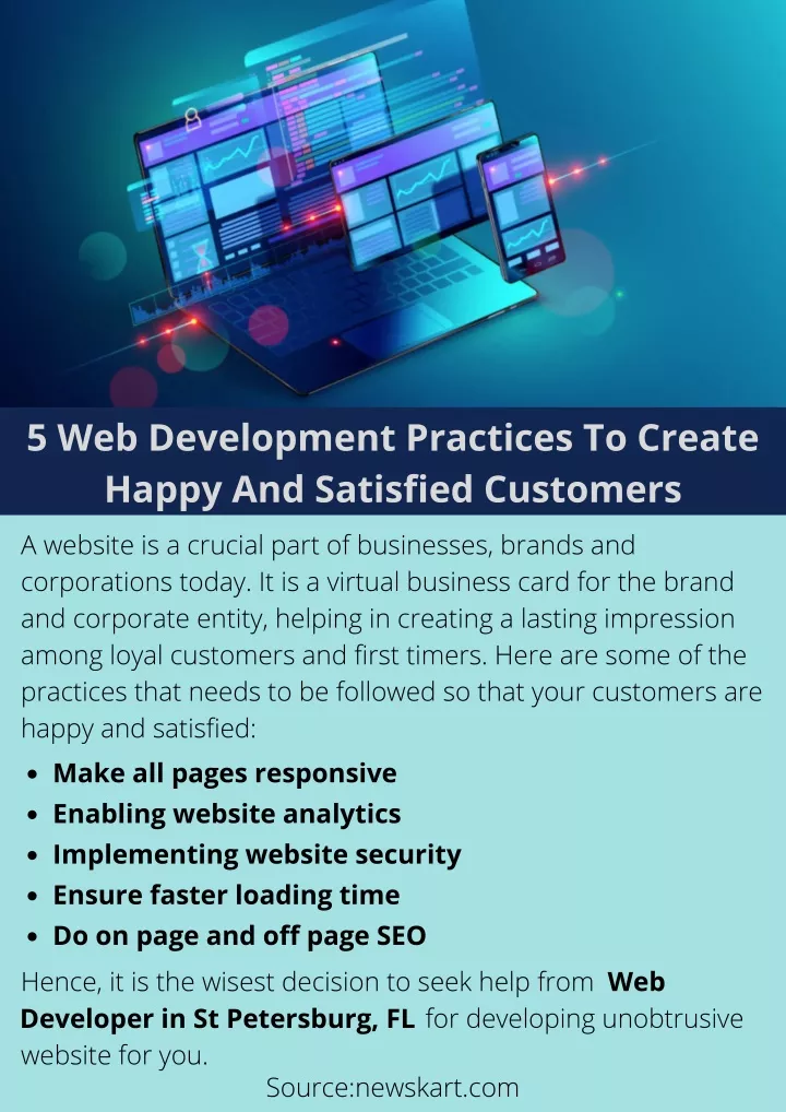 5 web development practices to create happy