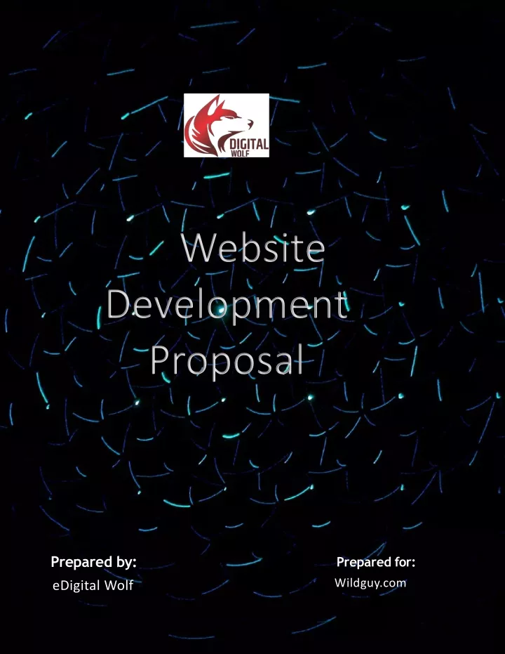 website development proposal