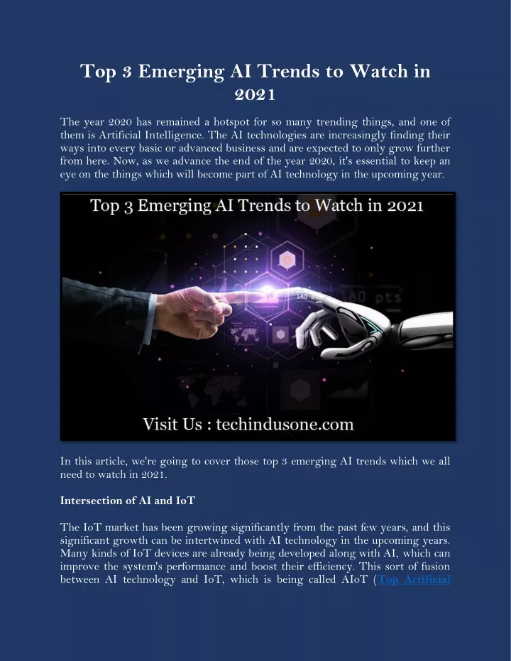 top 3 emerging ai trends to watch in 2021