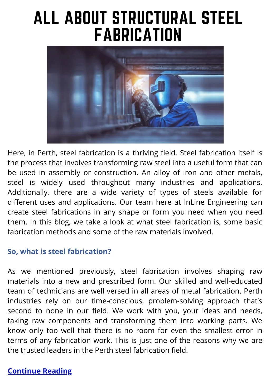 PPT - All About Structural Steel Fabrication PowerPoint Presentation ...