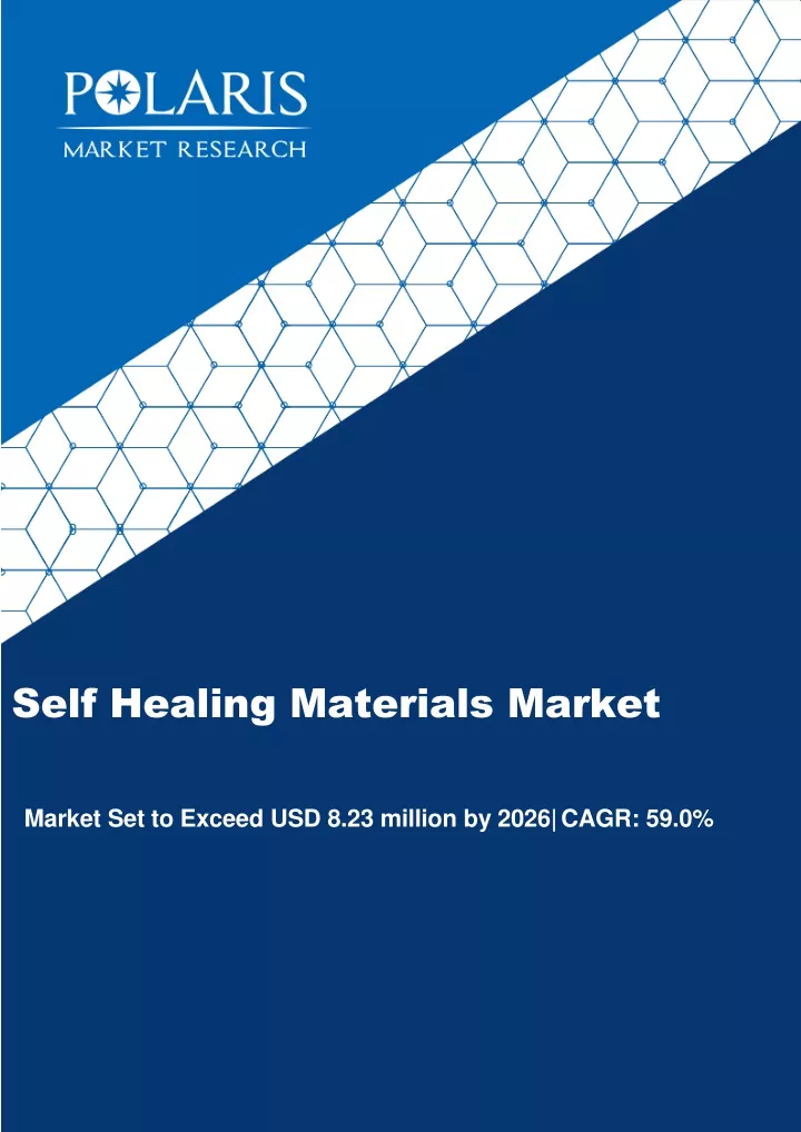 self healing materials market