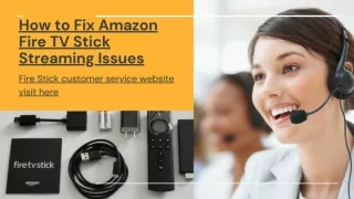 How to Fix Amazon Fire TV Stick Streaming Issues