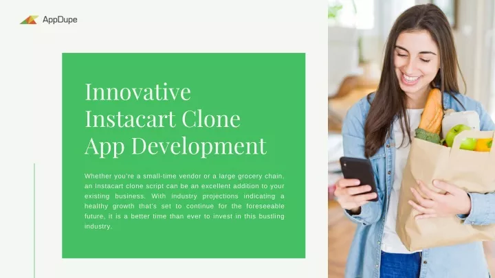 innovative instacart clone app development