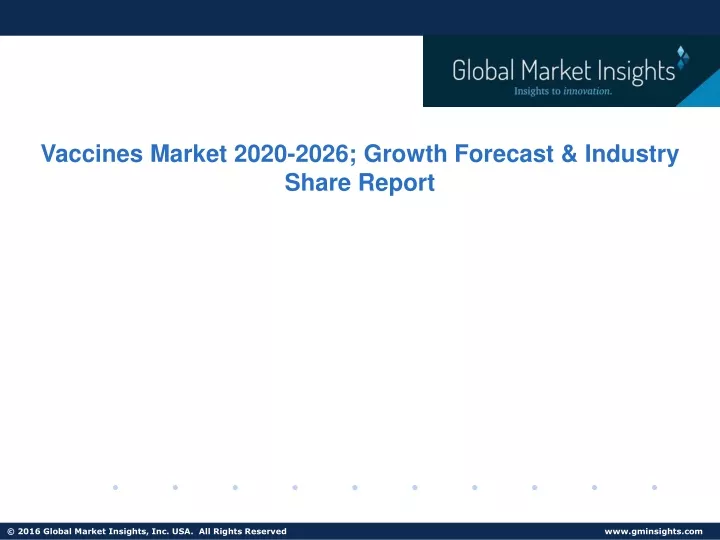 vaccines market 2020 2026 growth forecast