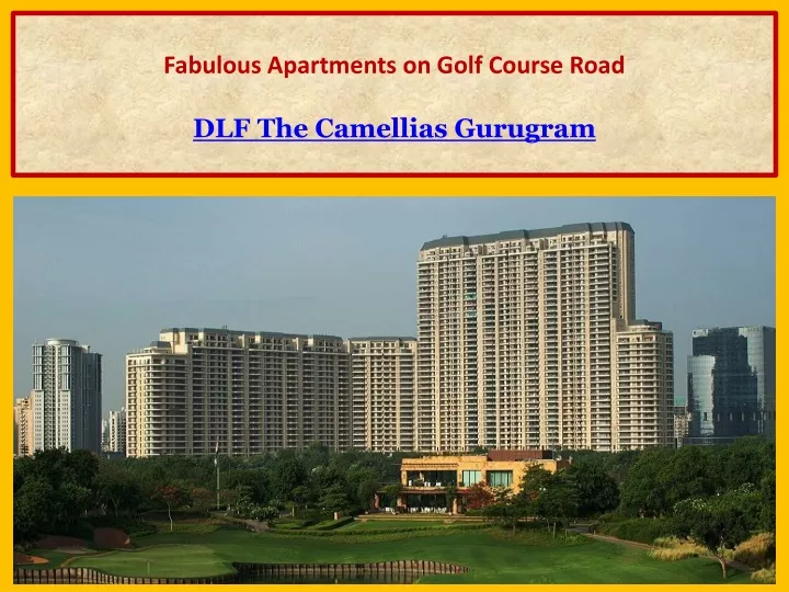 fabulous apartments on golf course road