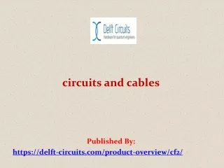 circuits and cables