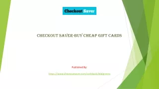 Buy cheap gift cards