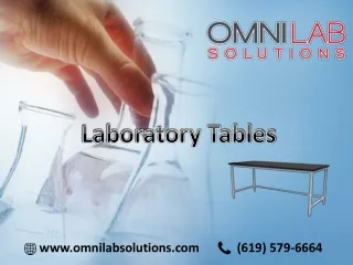 laboratory tables