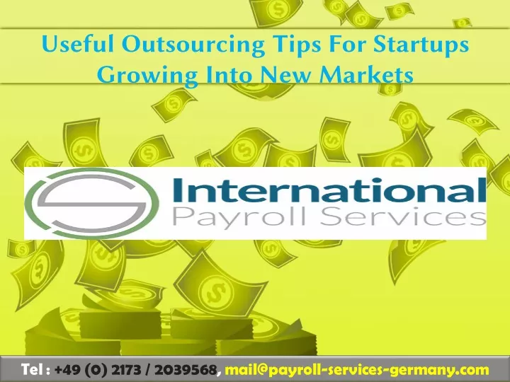 useful outsourcing tips for startups growing into