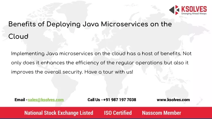 benefits of deploying java microservices