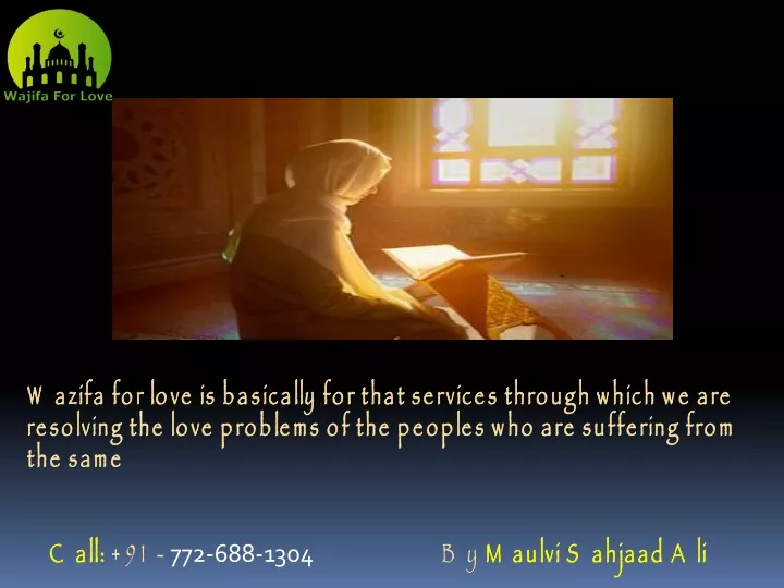 wazifa for love is basically for that services
