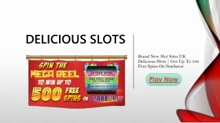 Delicious Slots Is All Set to Satisfy Your Craving for Slot Games
