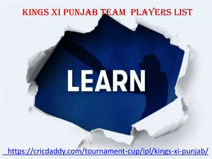 kings xi punjab team players list