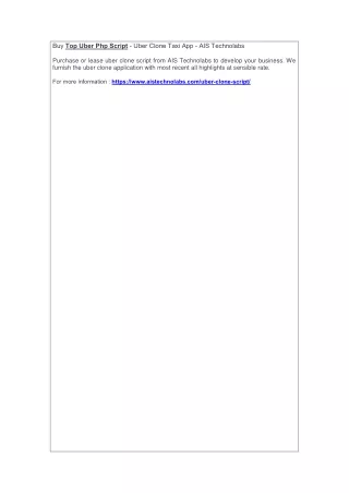 buy top uber php script uber clone taxi