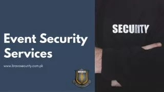 event security services