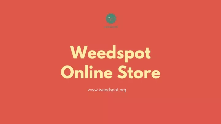weedspot online store