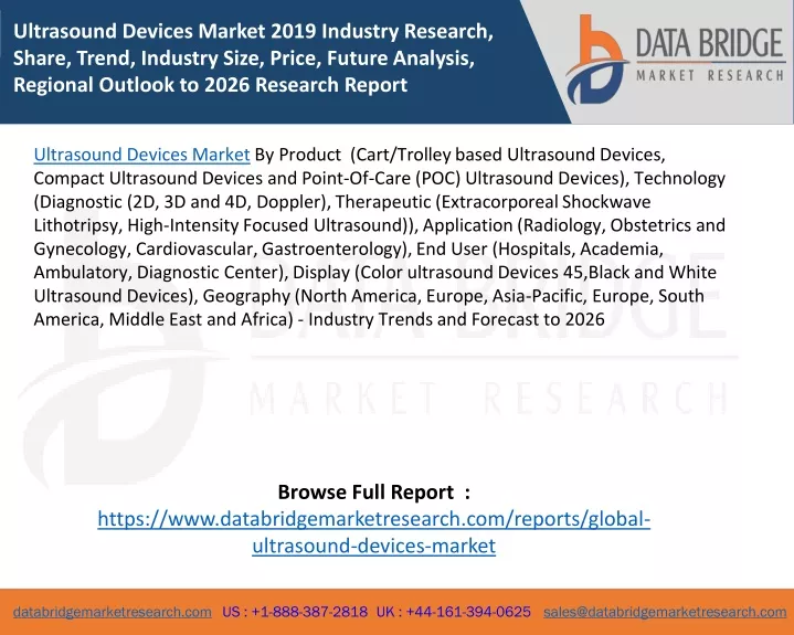 ultrasound devices market 2019 industry research
