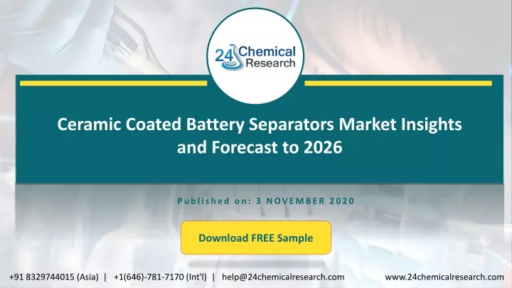 ceramic coated battery separators market insights