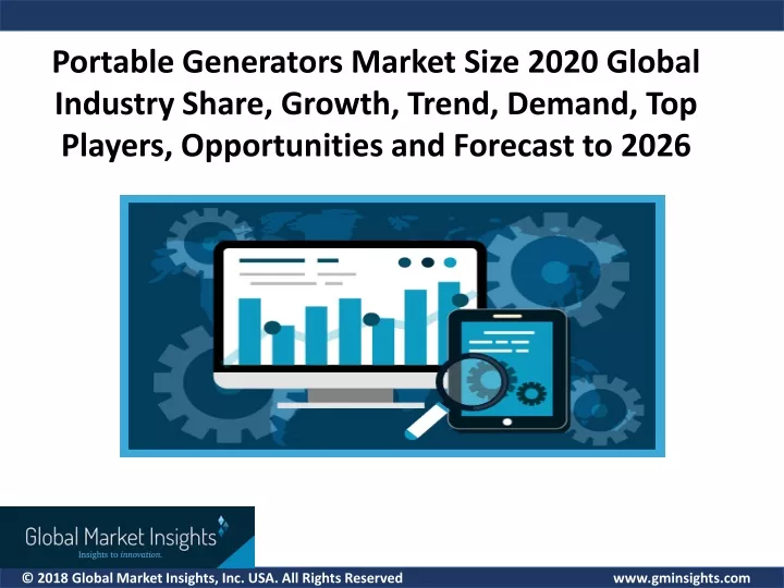 portable generators market size 2020 global