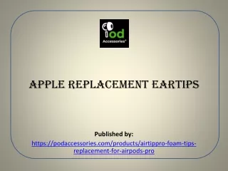 Apple Replacement Eartips