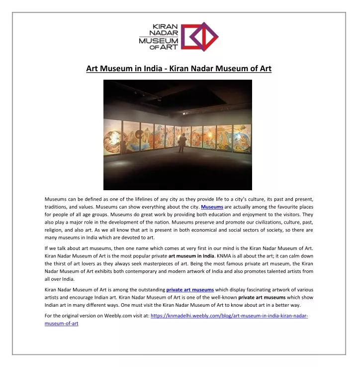 art museum in india kiran nadar museum of art