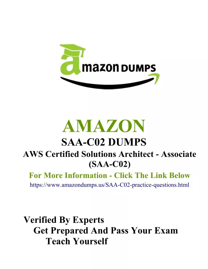 amazon saa c02 dumps aws certified solutions