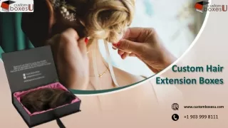 custom hair extension boxes