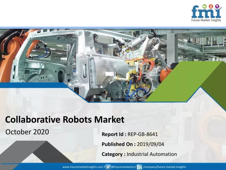 collaborative robots market october 2020