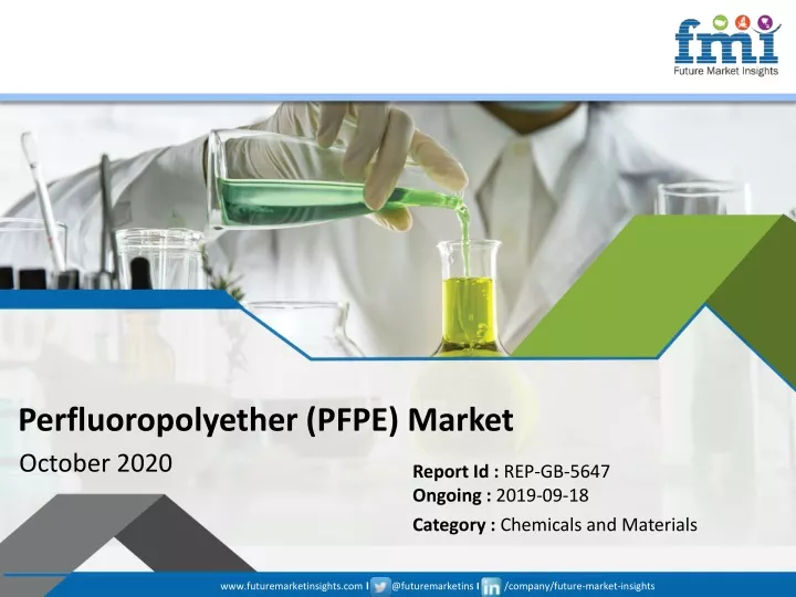 perfluoropolyether pfpe market october 2020