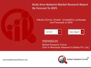 Body Area Network Market Upgraded technology and Latest Innovations