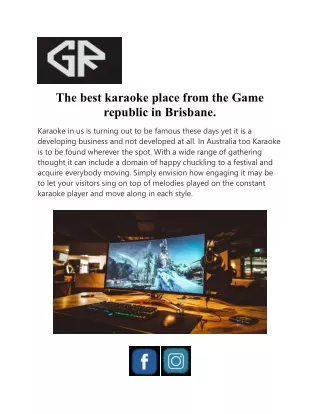 Ultimate Internet Cafe In Brisbane | Gamerepublic.com.au