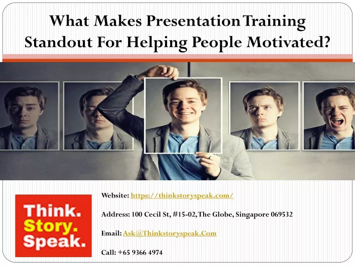 what makes presentation training standout