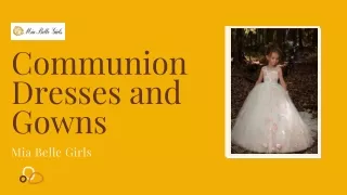 communion dresses and gowns mia belle girls