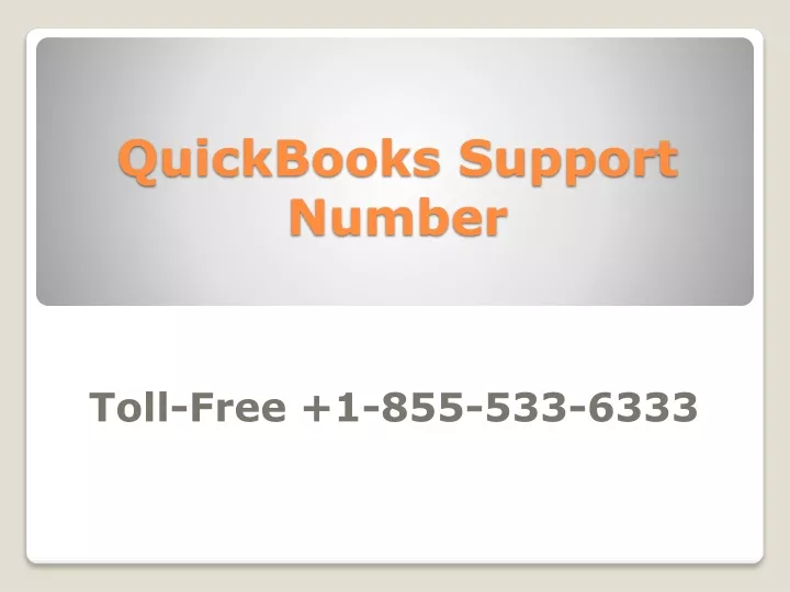 quickbooks support number