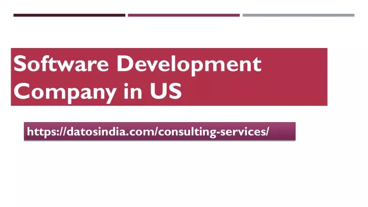 software development company in us
