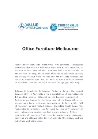office furniture melbourne