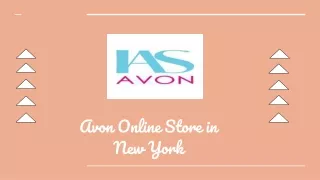 Avon Online Store in New York